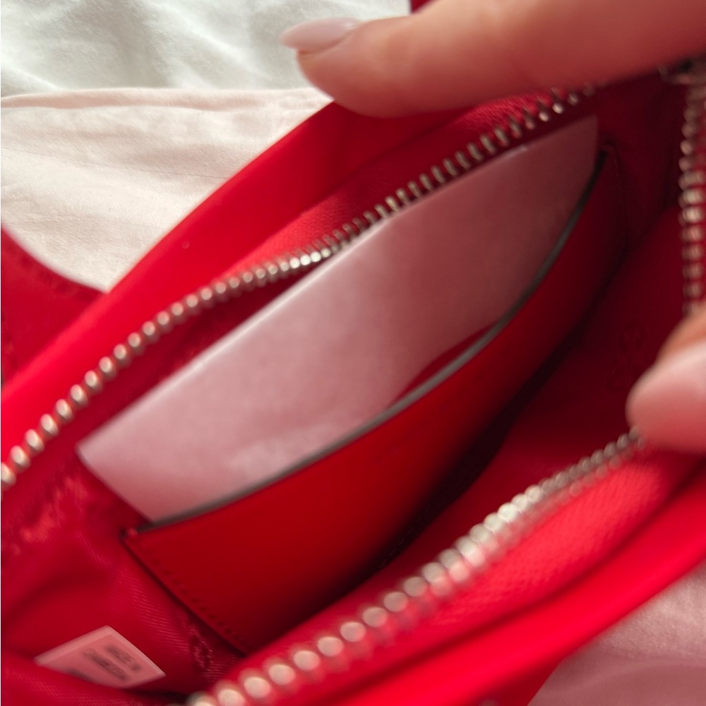 Tory Burch Mini Ella Crossbody Red - Picture 3 of 3